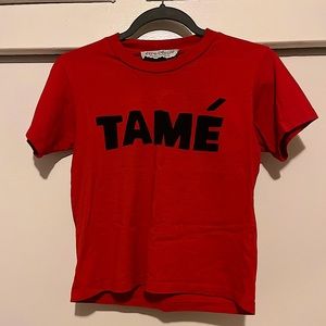 ETRE CECILE graphic tee (front & back)